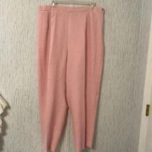 JUDITH HART Women’s Dress Slacks Pink  Size 18W